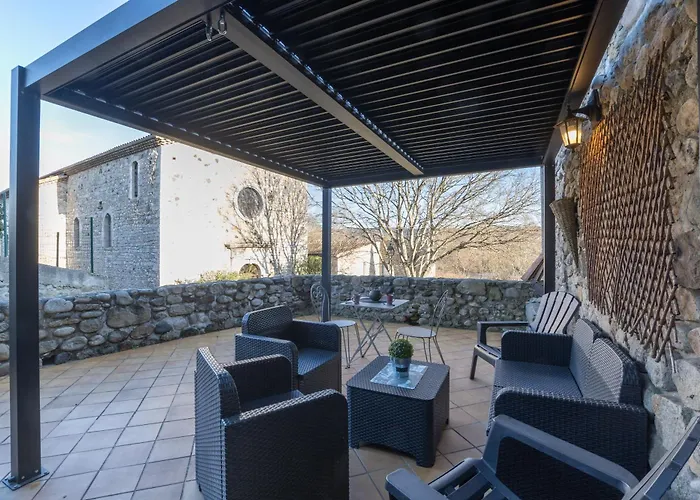 Maisonnette De Charme Bord Ardeche アパート Lanas